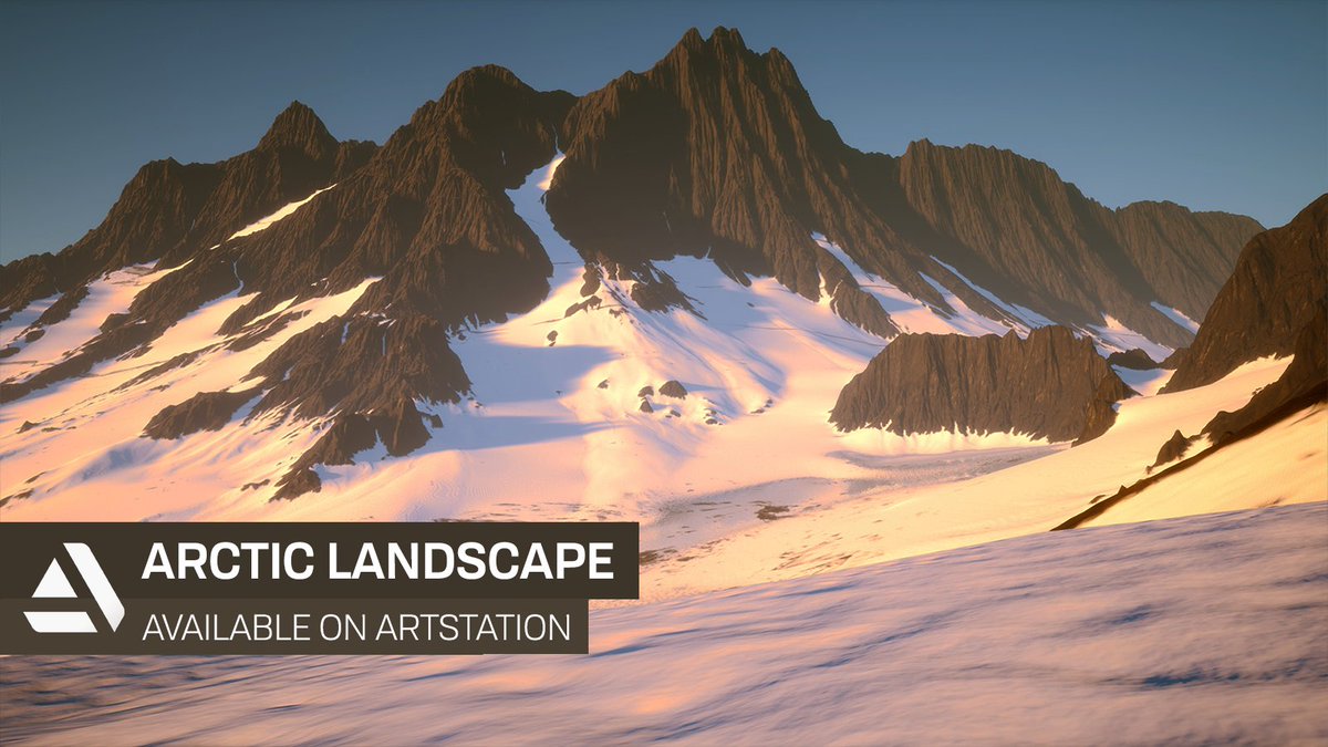 Kalysteon's tweet photo. 🧊 To conclude you can find the Arctic Landscape on Artstation Marketplace!⤵️ 
https://t.co/7lff6RGBVG

#gamedev #artstation #artstationmarketplace #landscape #artist #indiedev #3dart #realistic #lighting #cgart #3d #3dartist #digitalart #gameart #environmentart @ArtStationHQ https://t.co/BZmZetn2LK