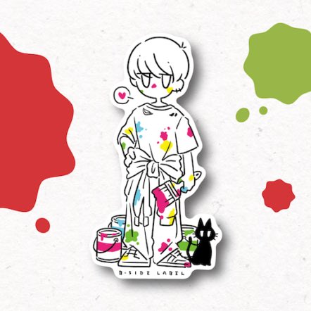 pj_Mikansei's tweet photo. 芸術の秋きたー！早いものであと少しで9月になるんですね…四季折々、さまざまなプロみかお届けできるように頑張ります！

今回は絵描きさん2点描かせていただきました！9月1日からです♪

#bsidelabel https://t.co/tARRs07ZBf