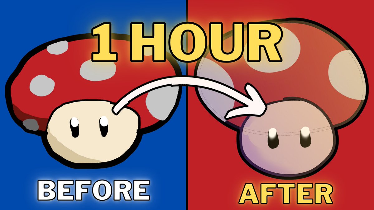 I tried to learn digital art in only 1 hour - I wanted to start small. Hopefully can inspire anyone who has been wanting to learn too ><

youtu.be/TMuDWmw79QQ?si…