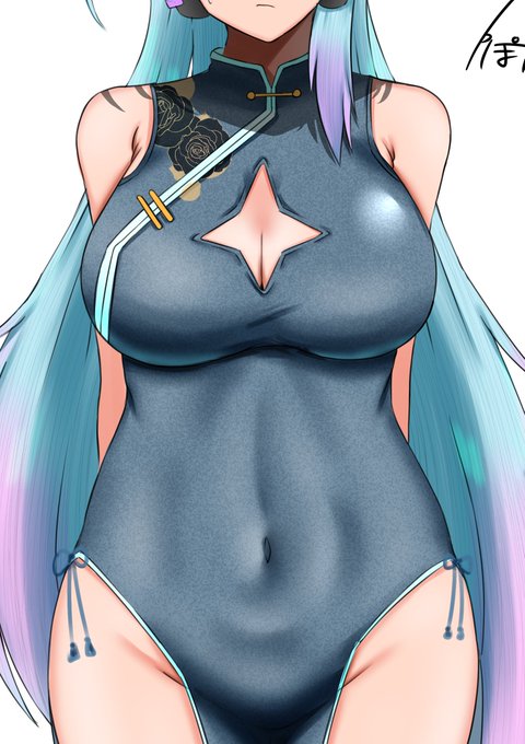 ナルホドチーパオ……🤔💦💦 