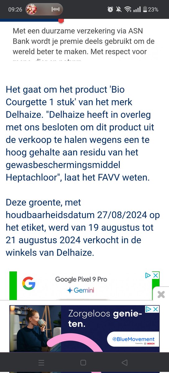 cryptonoob48's tweet photo. #delhaize #bioscam #jaja #heptachloor

Zo zie je maar weer wat ze bio durven te noemen.

Heptachloor is een chloorhoudend bestrijdingsmiddel, een insecticide, dat in grote delen van de wereld waaronder de Europese Unie sedert min of meer geruime tijd verboden is. https://t.co/3h0Ju7Q820