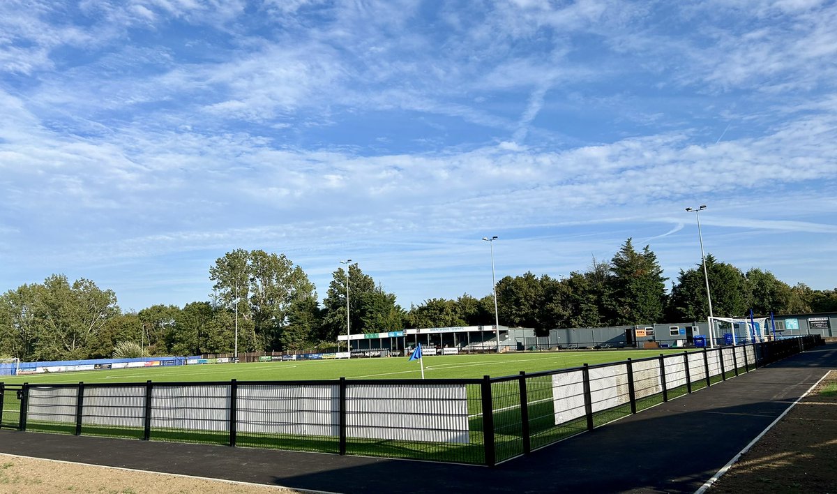 SteveLinton7's tweet photo. ⚽️ Matchday @BrentwoodTownFC ⚽️ #Project3G has now completed and the results have really been impressive. Read a supporters view:-
I've been a supporter of Brentwood Town FC for about 18 years, and I couldn’t be more thrilled about the recent upgrades. The new 3G stadium pitch is truly outstanding, easily one of the best I've seen at this level of football. The refurbished clubhouse is another significant improvement, with its expanded bar and spacious seating area creating a fantastic atmosphere. These are exciting times for our football club, driven by the incredible people working tirelessly behind the scenes. I’m really looking forward to our first home game on the new pitch next Saturday! By Dave F. 🩵🧡. #RightHereRightNow #OneBrentwoodTown
