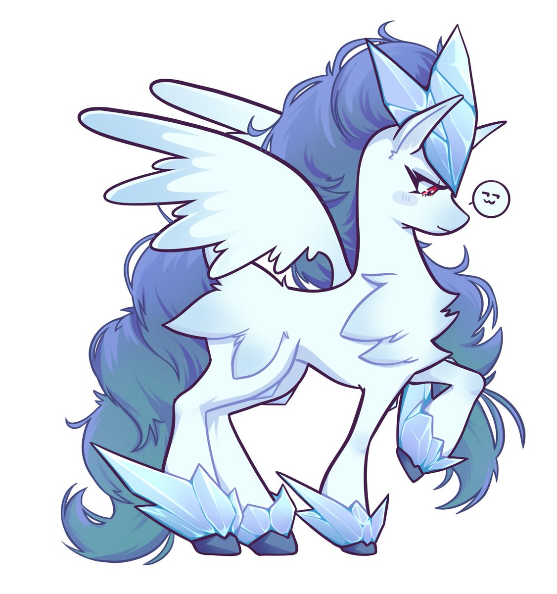 reelibean's tweet photo. THEY ARE IN LOVE- THEY HOLD HANDS(??) N’ SHIT
#palworld #frostallion #shadowbeak https://t.co/uhzXTgDB4B