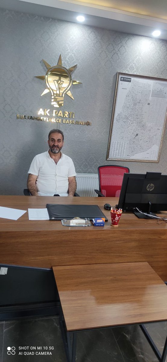 aksultanbeylim's tweet photo. Bugün AK Parti Sultanbeyli  İlçe Başkanlığı’ndaki nöbetçimiz ilçe yönetim kurulu üyemiz Necati Kardoğan. 

🕔 İlçe Nöbet Saatimiz: 10:00-17:00

ℹ️ Soru, görüş ve önerileriniz için iletişim numaramız:📞 0(216) 398 98 97 https://t.co/N6KgZ8b98S