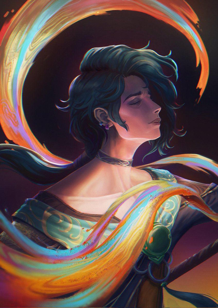 Hwei 
#Hwei #LeagueOfLegends #ArtofLegends #LeagueOfLegendsFanArt