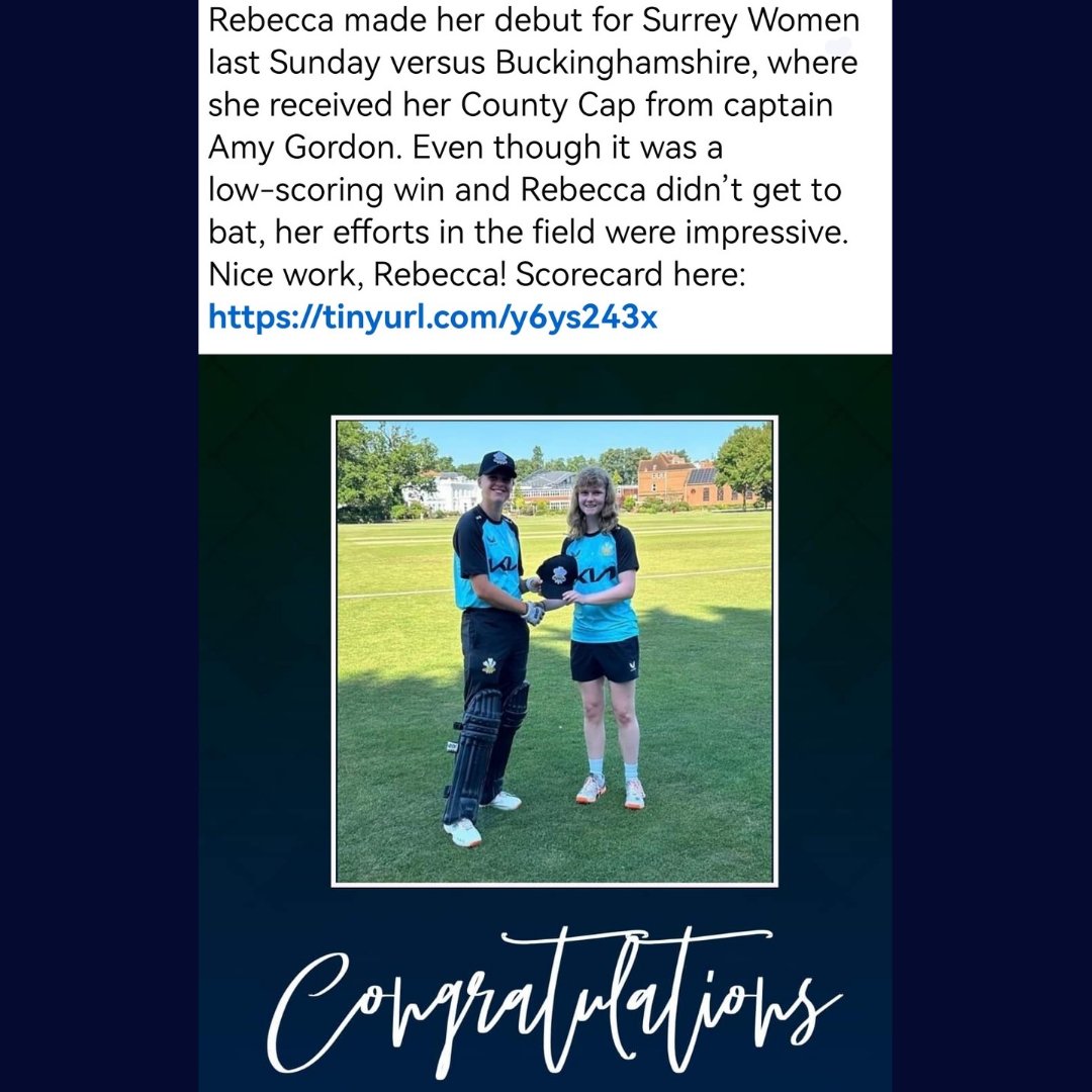 Sutton Womens CC tweet media