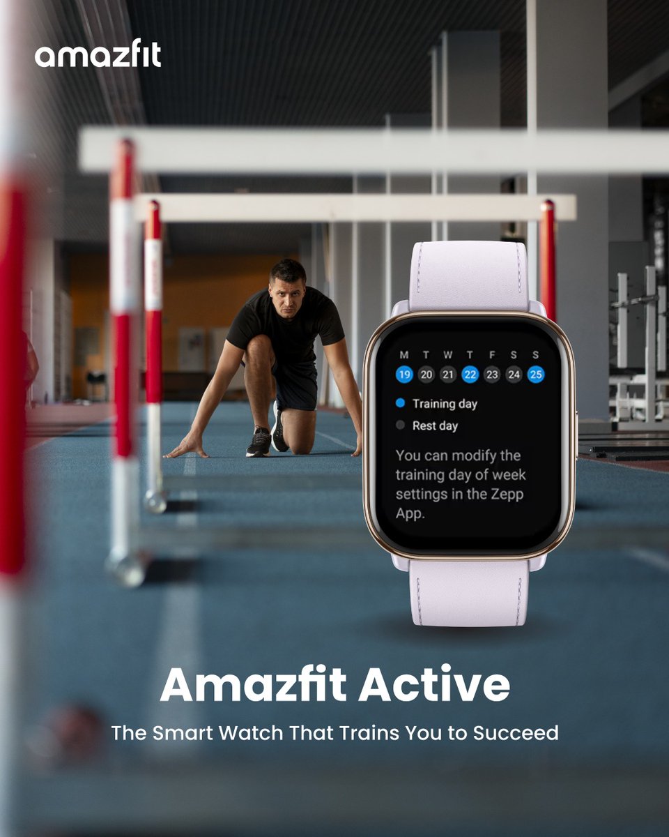 AmazfitIN's tweet photo. Train smarter and reach your goals faster with the AI-powered Zepp Coach. Enjoy personalized training plans and detailed workout metrics designed just for you. With Amazfit, success is just a step away! 💪 #TrainWithAmazfit #AIWorkout #ZeppCoach #SmartHealth #AutoDetect #ZeppOS https://t.co/iVzXnGfRzM