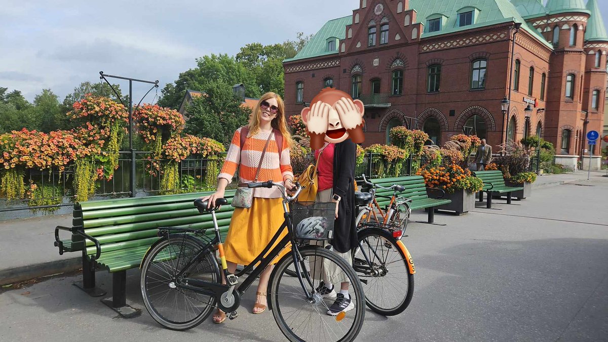 We've been having a little late August vacation. Went to this place south of Stockholm. It's super cozy. ❤️