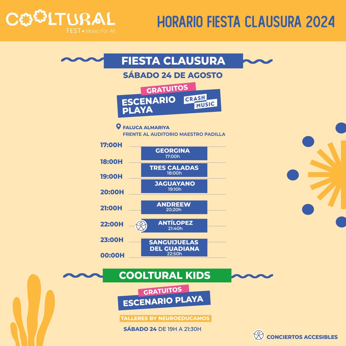antilopez's tweet photo. Camino de Almería para despedir como se merece el @coolturalfest de este año con vosotros: Los Coolters
A las 22h la liamos en el Escenario Playa Crash Music. https://t.co/rBVw4b2b7x
#antilopez #antilopezshow #antilopezconbanda https://t.co/EO8CWlEQAl