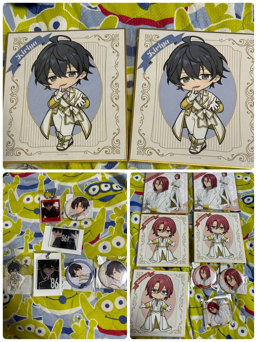 jack28o_o's tweet image. エイティシックス 交換・譲渡
(2024.8.24更新)
くじ、カフェ
譲:写真の物
求:くじコレホワイトノウゼンB1、C1、D4、定価
手渡し(池袋近辺) または 郵送
郵送の場合は送料負担をお願いします
※シン、レーナの譲渡は他のキャラ1点同時にお引取りお願いします