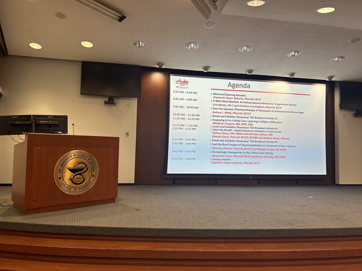 Stephanie Dwyer Kaluzna (@stephdwyer21) on Twitter photo So excited to kick off the 9th annual #C42024 in just 15 minutes! Just look at that packed agenda and speaker line up! Follow <a href="/UICPharm/">UIC Retzky College of Pharmacy</a> for live updates throughout the conference So excited to kick off the 9th annual #C42024 in just 15 minutes! Just look at that packed agenda and speaker line up! Follow <a href="/UICPharm/">UIC Retzky College of Pharmacy</a> for live updates throughout the conference