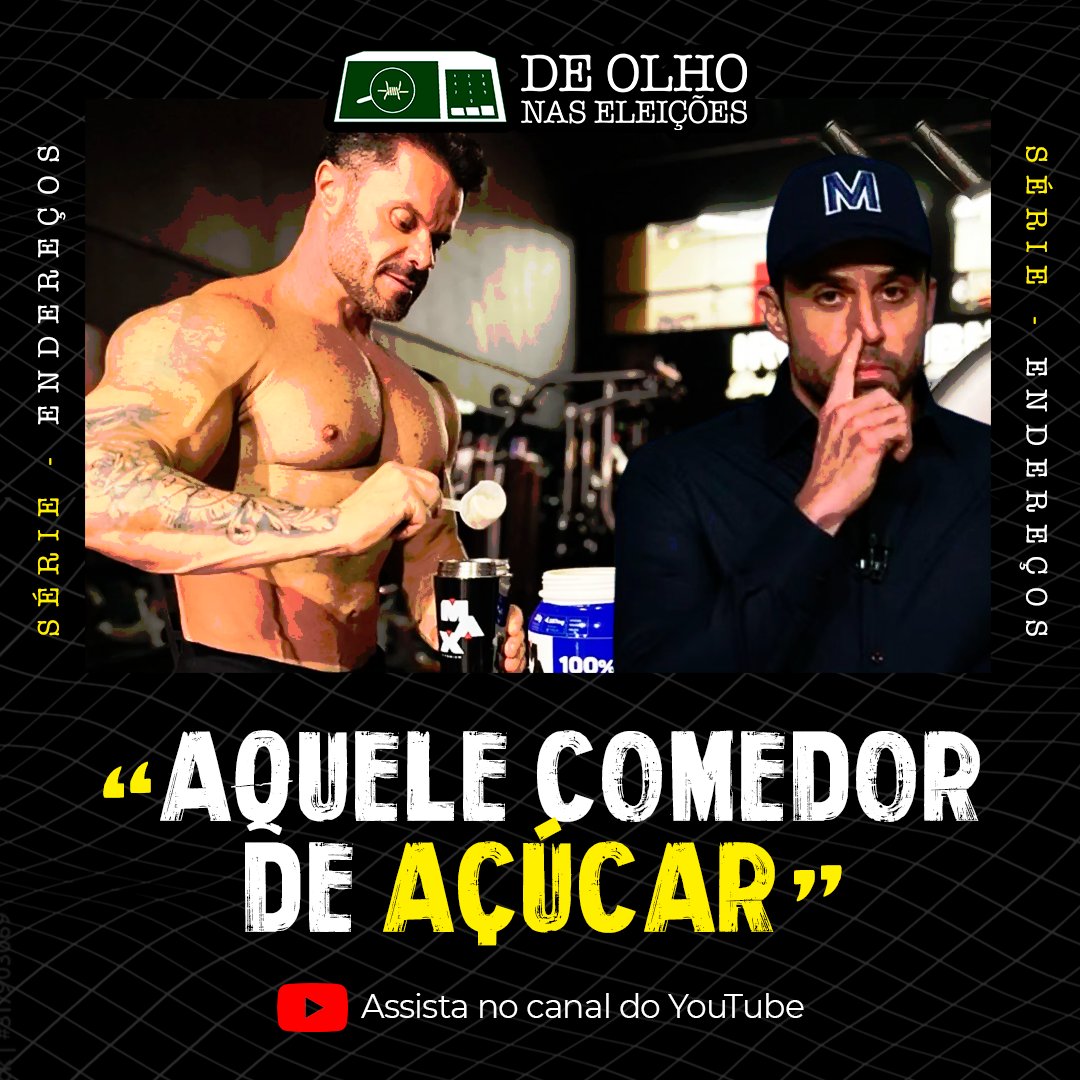 Você conhece Renato Cariani?

Ele é sócio de Pablo Marçal.

Ele é influencer e divulgador dos negócios de Marçal.

Ele é réu por vender mais de 12 toneladas de produtos usados na produção de cocaína e crack para o tráfico.

Saiba mais: bit.ly/3AyBr89