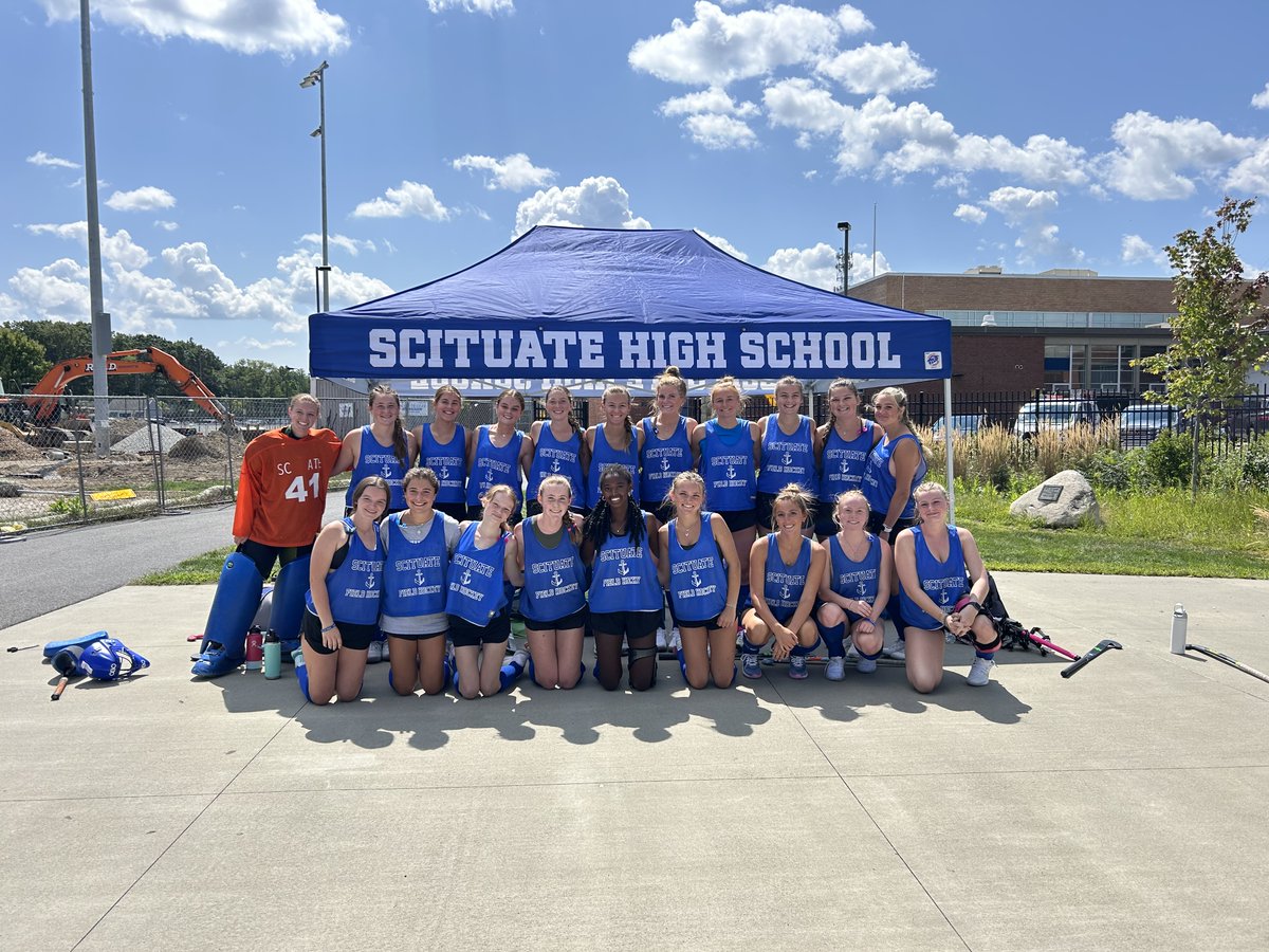 Congratulations to coach Barlow, Kent, DeMatteo, all the players and volunteers for their amazing work with the Field Hockey Jamboree at Scituate High School yesterday. 18 teams, 2 fields and 9 hours of Field Hockey. GREAT JOB! GO SAILORS!