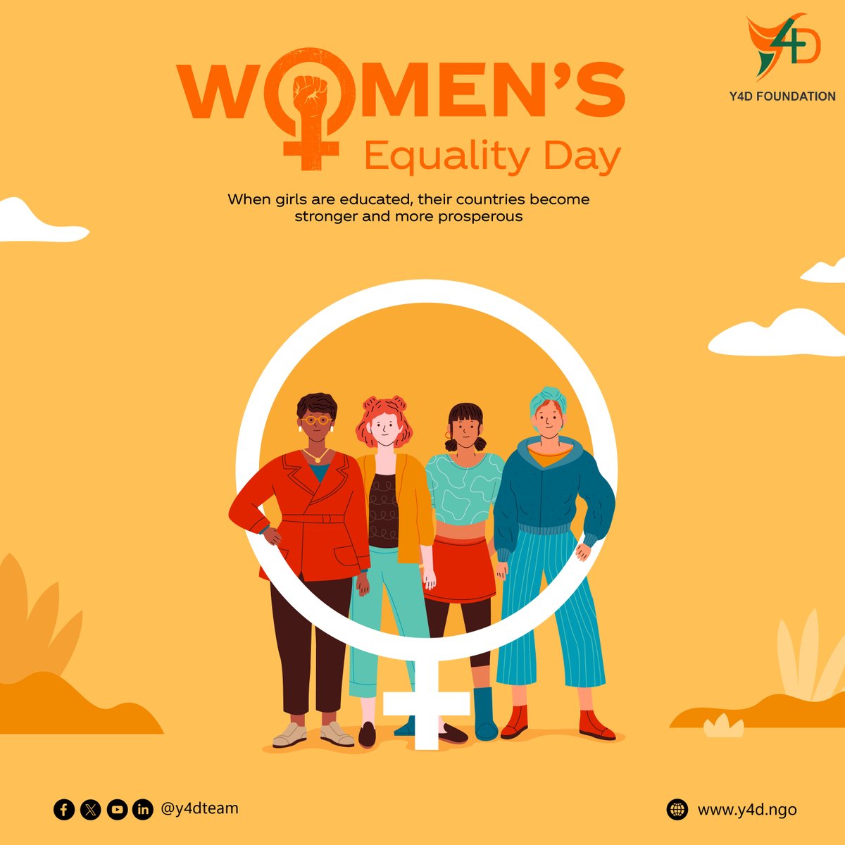 Y4D Foundation tweet media