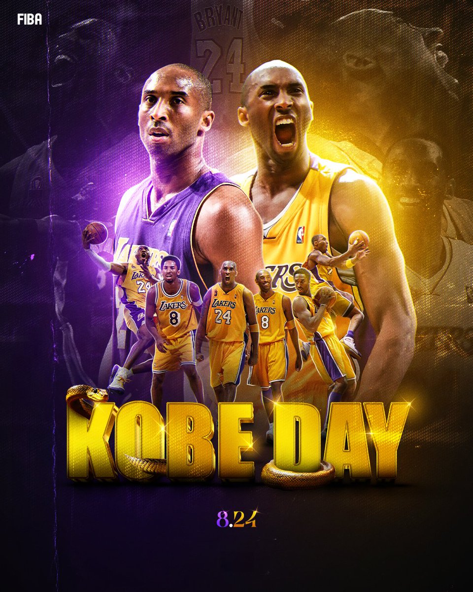 FIBA Basketball (@fiba) on Twitter photo Happy #KobeDay π Happy #KobeDay π