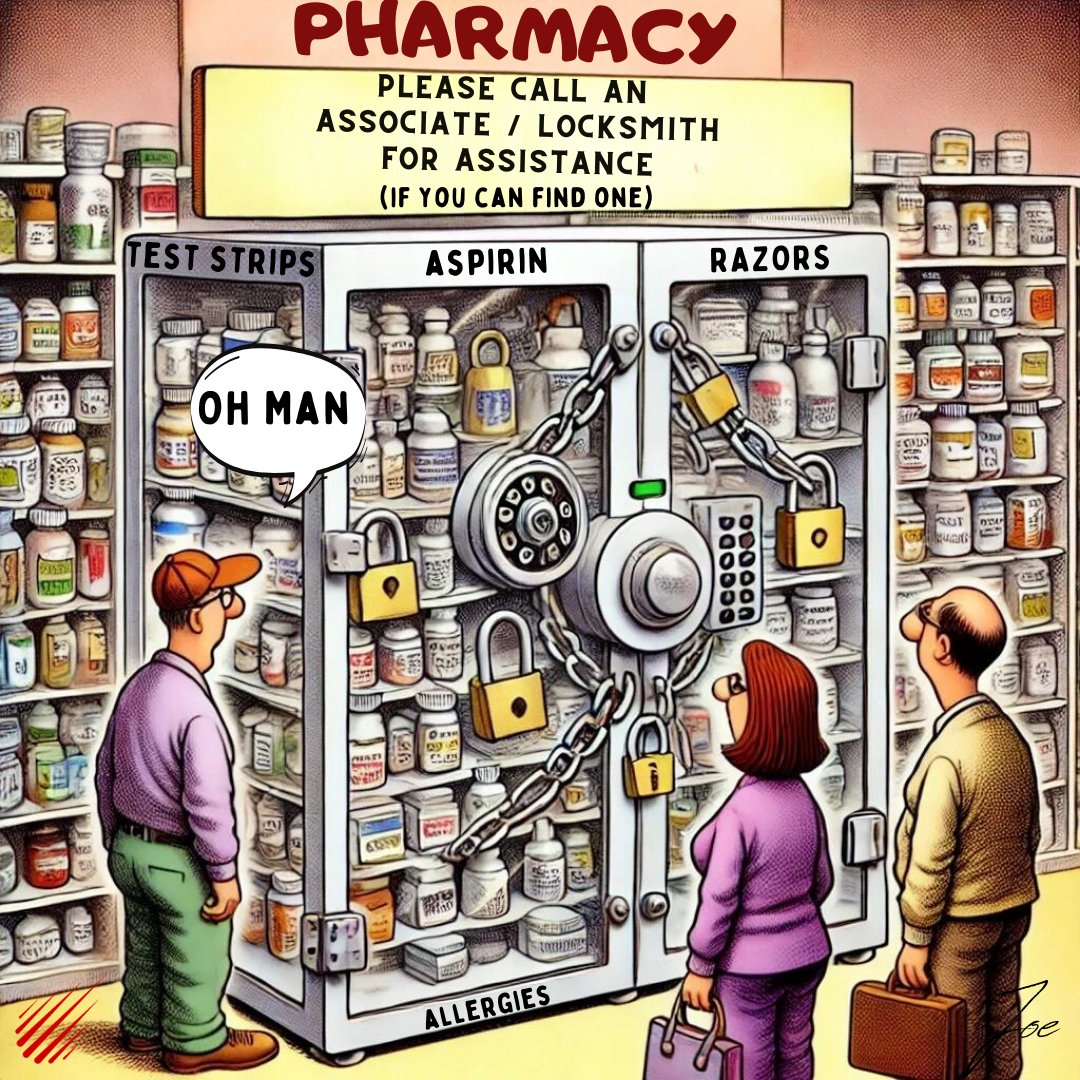 xeteorcom's tweet photo. When you need a locksmith to buy aspirin 😭
Have a good Saturday!
#SaturdayMorning #SaturdayMotivation #SaturdayVibes #pharmacy #humor #t1d #t2d #zyrtec #allergies https://t.co/tQylvZO1Nq