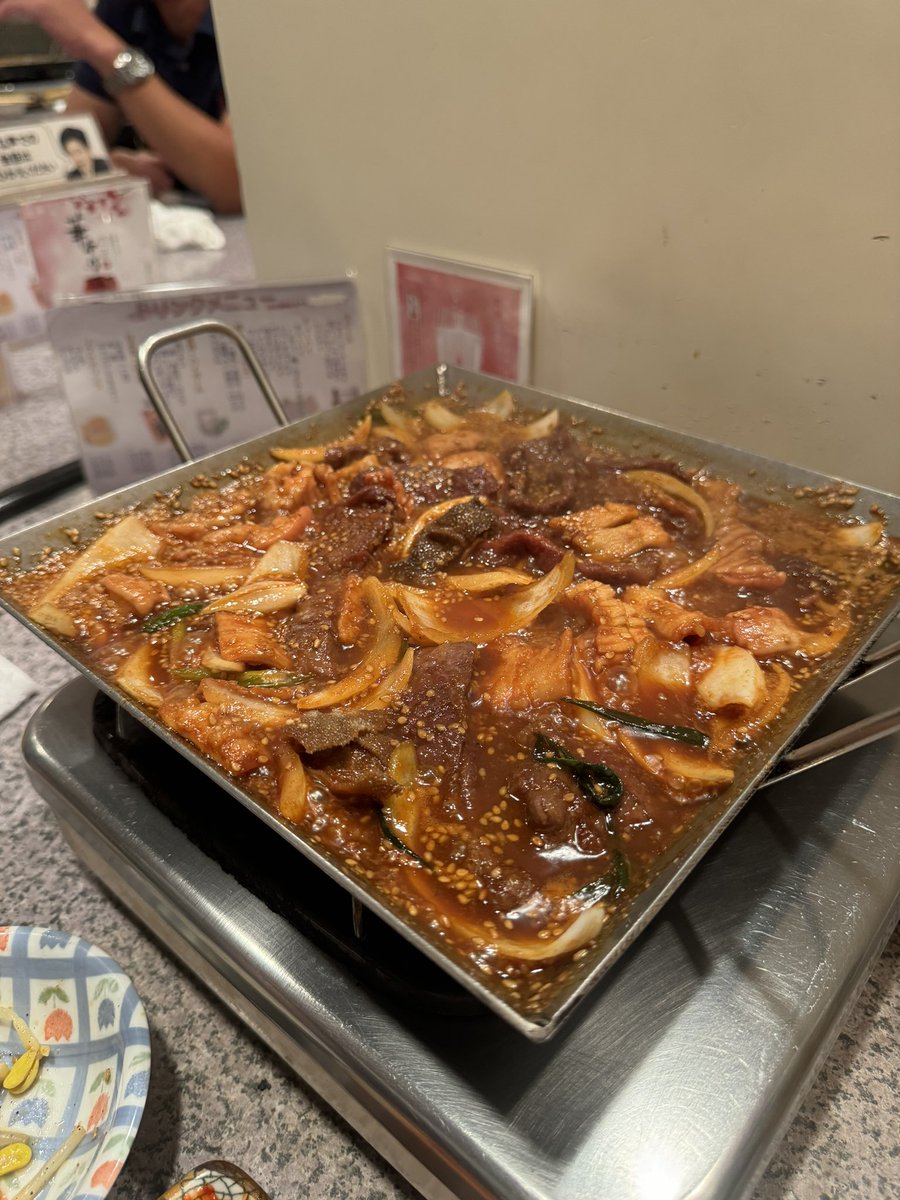 husss21's tweet photo. 📍心斎橋　まつりや
ちりとり鍋美味すぎた〜甘辛タレたまらんめっちゃハイボール進んだ🥃金晩やけど予約しなくて入れた🥹❤️‍🔥❤️‍🔥 https://t.co/Afral8KYtE