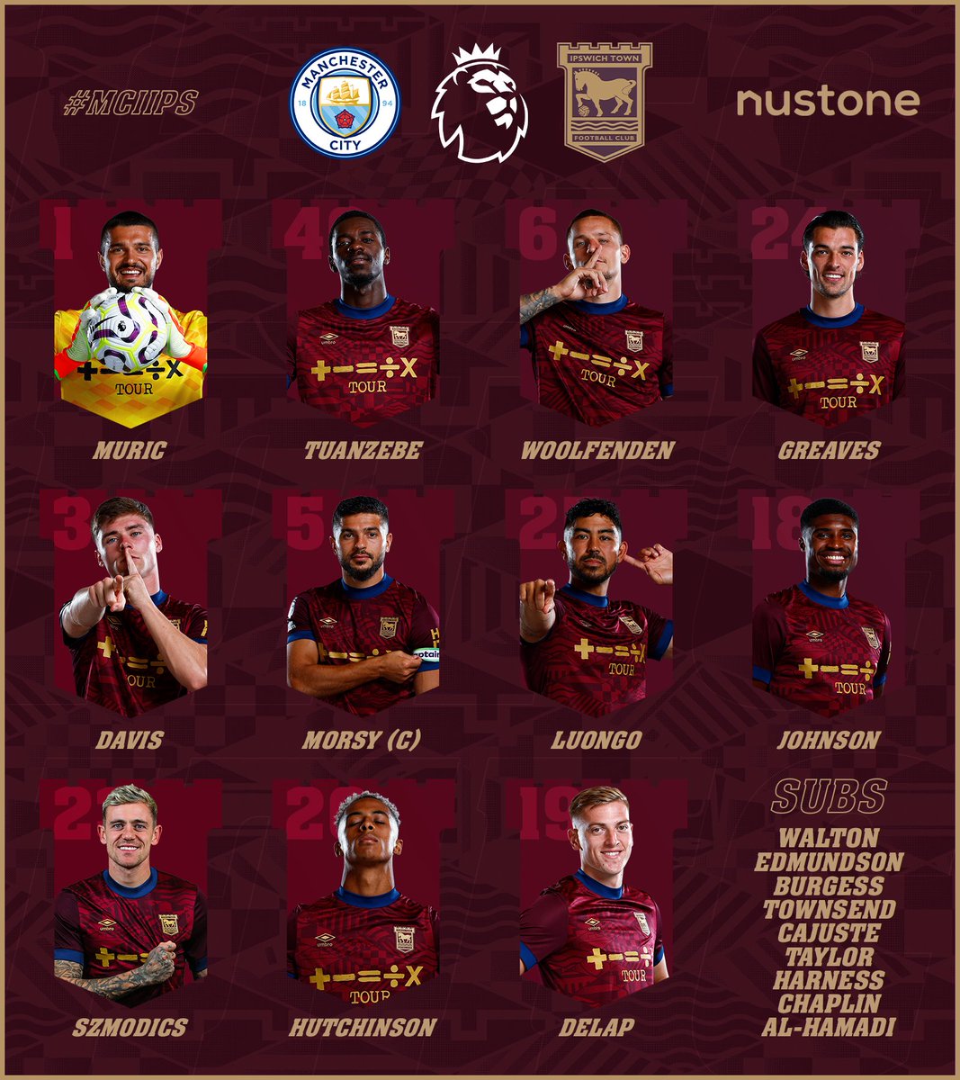 Ipswich Town tweet media