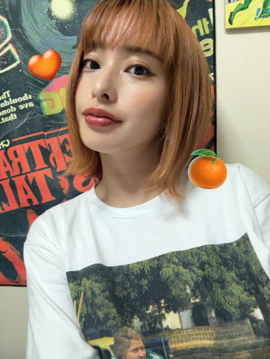 husss21's tweet photo. 🍊🧡🧡🧡
色落ちしてしまって、初めてカラーシャンプー(ソマルカ)使ってるけど1回でめっちゃオレンジ戻ってきてめっちゃいい🥺💡💡💡 https://t.co/w2vsl1ZJt1