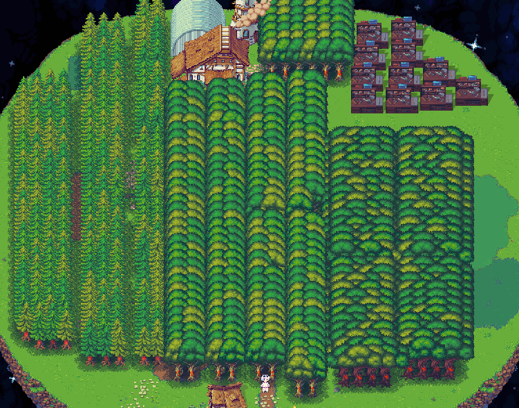kasha_web3's tweet photo. 3691 FORESTRY LAND @pixels_online @SirPantsALot2
still adding some t4 trees current was t2-t3-t4(on gooing). It's open for everyone Come and cut some treees. INDUSTRY FOR RENT just DM me here or in my discord (officialkashing) #PixelOnline #NftLand #PaldoCLubGuild #Memelordz https://t.co/3tDxAA58jm