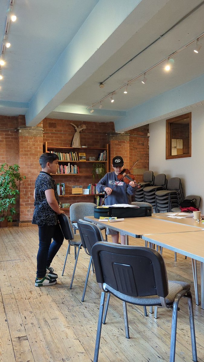 haidehandnejad's tweet photo. With our final workshop round the corner, we spent today's session running through each participant's story about a character from the project's featured stories. 

We will be back for the last workshop in September to record and perform these stories. 
See you then! https://t.co/KeLNNnzYMP
