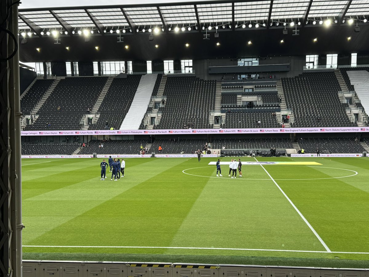 Chris Parrott (@chrisdparrott) on Twitter photo Kicking off a new season for <a href="/LCFC/">Leicester City</a> at Fulham.
Friends reunited out on the pitch at the moment.
Timothy Castagne is with the Leicester players. Bobby Decordova-Reid is with his old Fulham mates. Kicking off a new season for <a href="/LCFC/">Leicester City</a> at Fulham.
Friends reunited out on the pitch at the moment.
Timothy Castagne is with the Leicester players. Bobby Decordova-Reid is with his old Fulham mates.