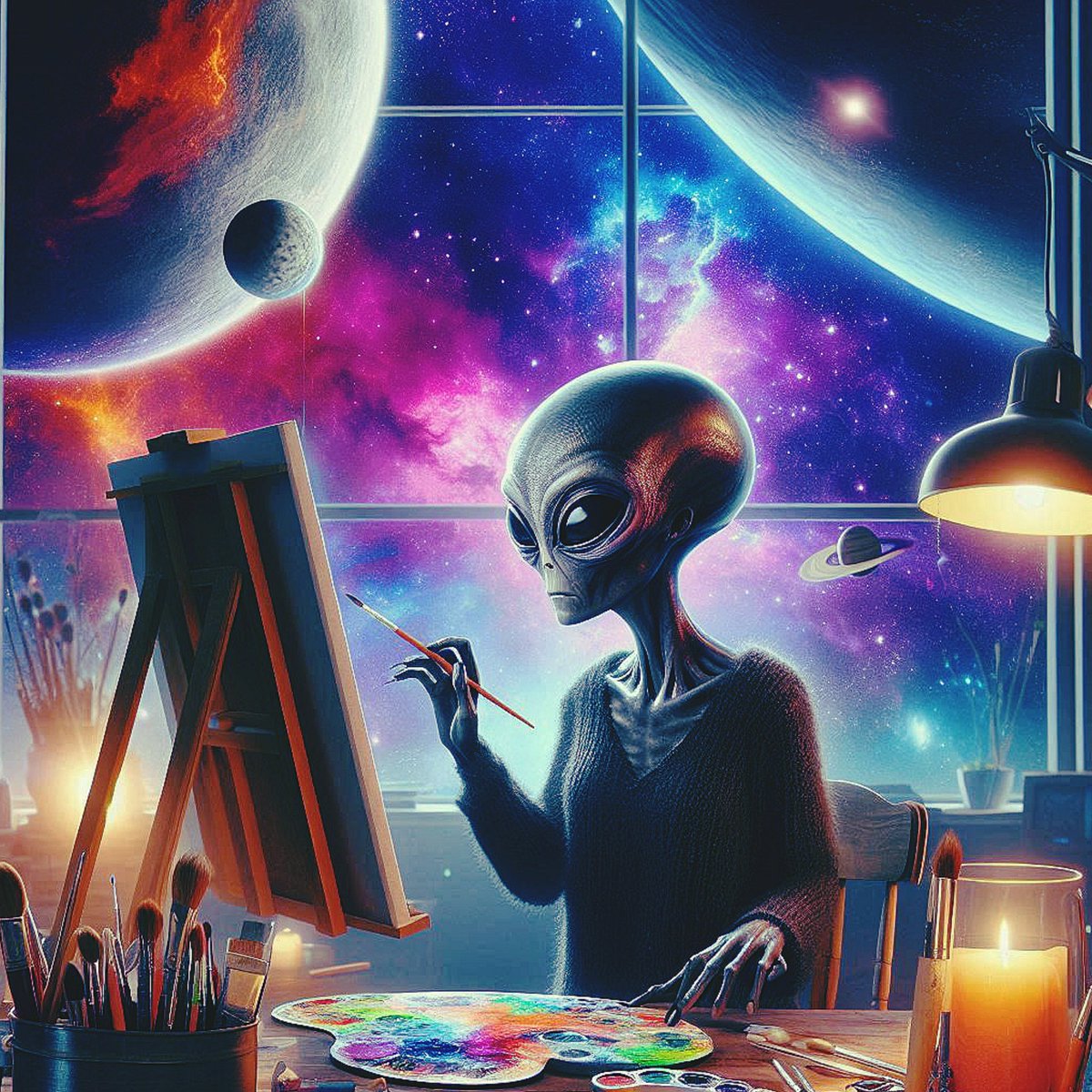 _VeronicaDW_'s tweet photo. "No hay jubilación para un artista; el arte es una forma de vida y como tal no tiene fin" (Henry Moore)
#art #artist #nft #cosmicart #scifiart #artista #arte #promptIA
Imagen generada con IA
.
. https://t.co/1teL7ePpaY
