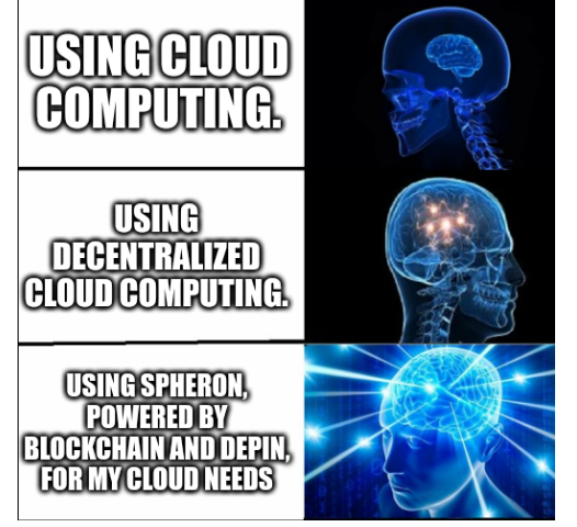 codeAKstan's tweet image. 9/🔥 The Future of Cloud is Decentralized
Spheron is revolutionizing cloud infrastructure. More flexible, more affordable, more secure—Spheron represents the next step in cloud computing evolution. #DecentralizedCloud #CloudEvolution #FutureOfTech