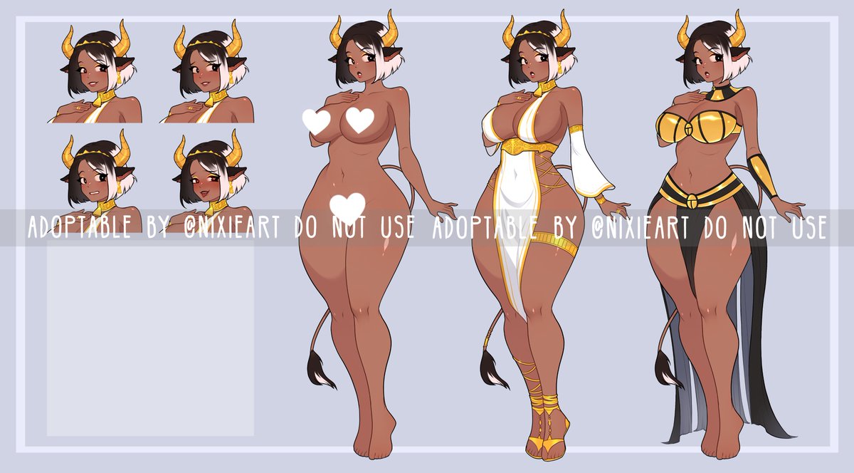 NixieArt's tweet photo. Finished adoptable reference~ https://t.co/qyv8KO6QmM