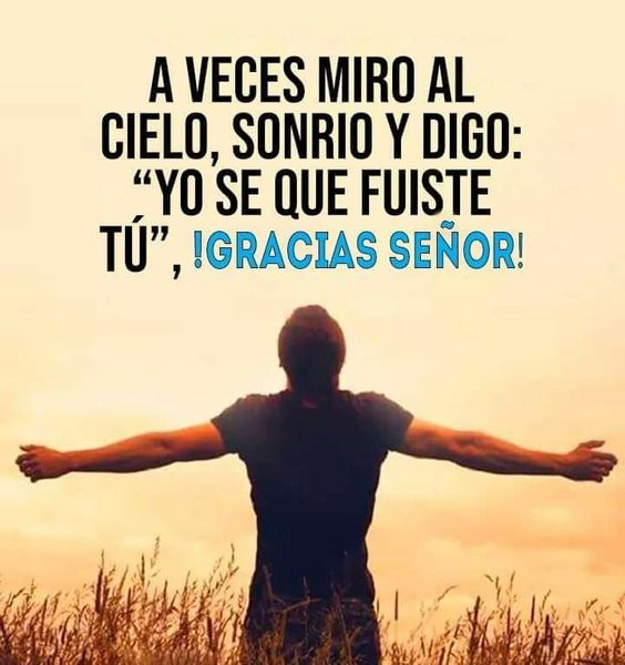 Gracias, Señor, gracias...