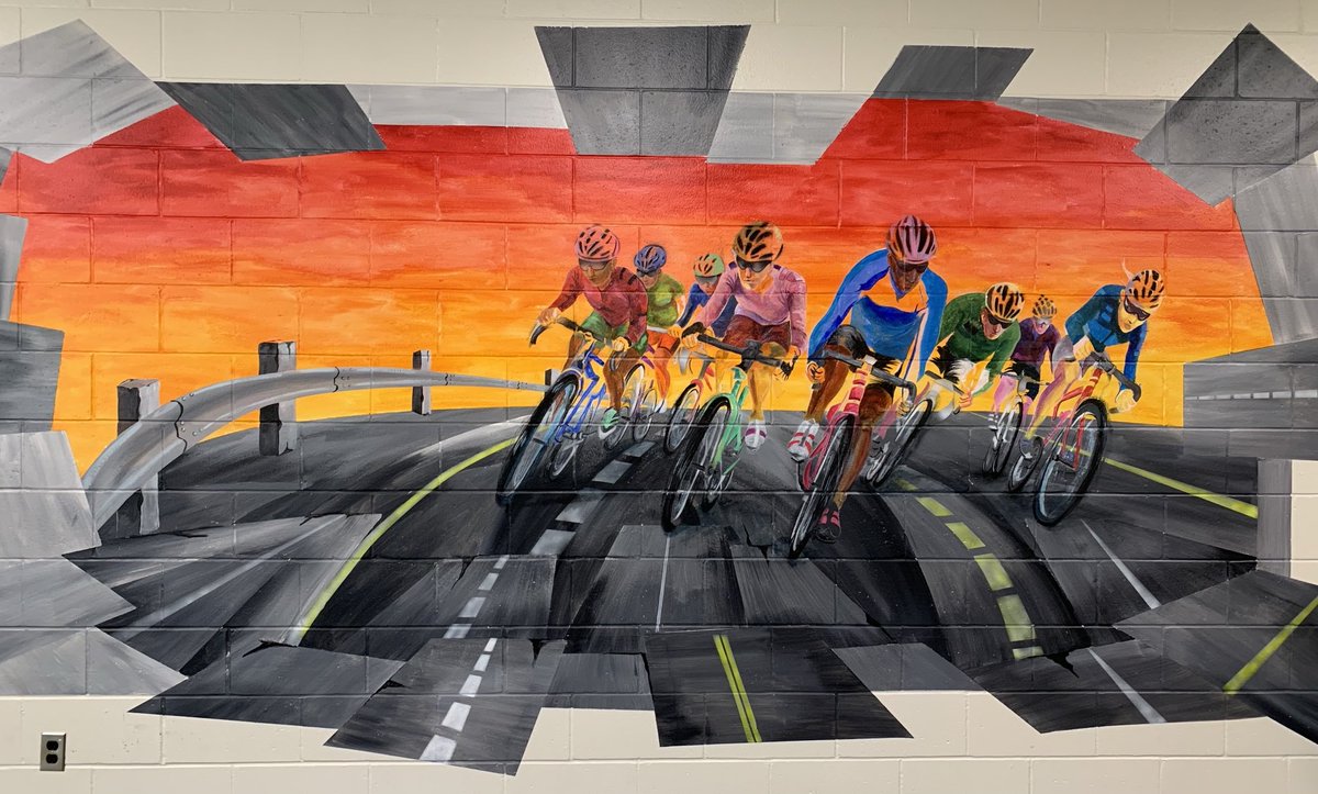 brainonstrings's tweet image. A fun summer WallTrip!! ⁦@woodlandsrams⁩ ⁦@pdsbarts⁩ ⁦@PeelSchools⁩.