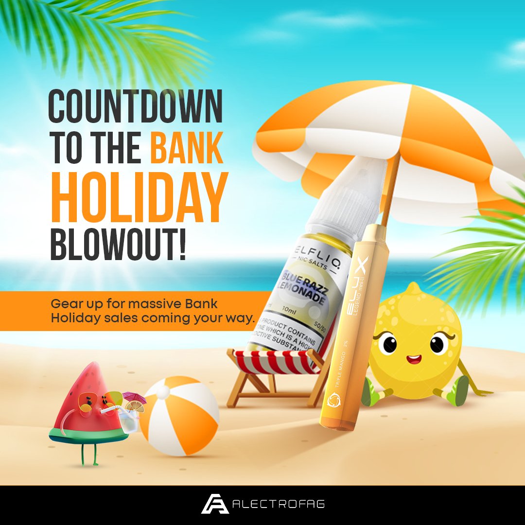 And......... The Countdown Begins!

Can you guess what's about to surprise you this Bank Holiday?

Well, let's keep it a secret till then.

Stay Tuned for something exciting!

#bankholiday #ukbankholiday #summerholidays