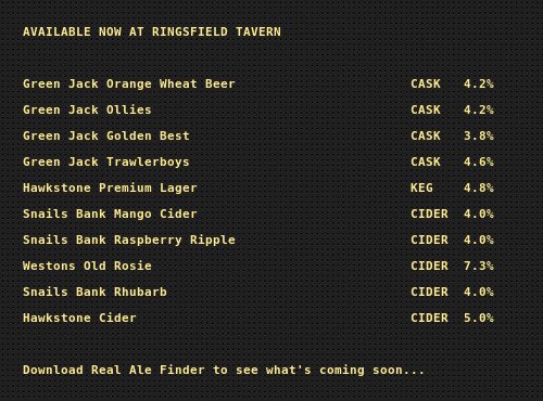 The Ringfield Tavern tweet media