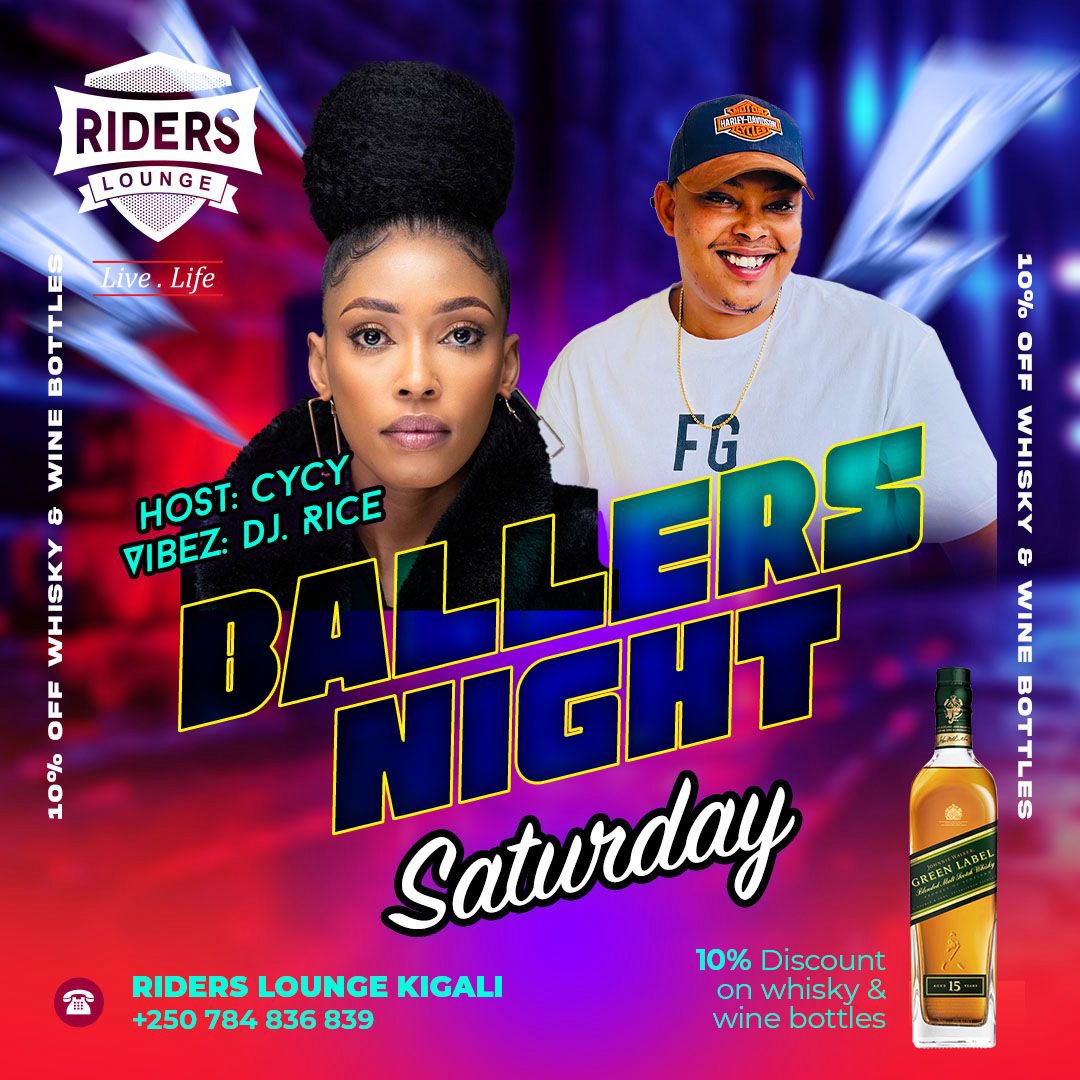 EAMGtv's tweet photo. AD: 🎉 Hello party people! Get ready to groove the night away at @ridersloungerw ! 🎶 Enjoy a 10% discount on all whiskies and wine bottles—TONIGHT only! 🍷🥃 

Don’t miss out—bring your friends and make it a night to remember! 🕺💃 #TonightWeParty #CheersToGoodTimes
#TunyweLess https://t.co/dbRN9uJ6ZB