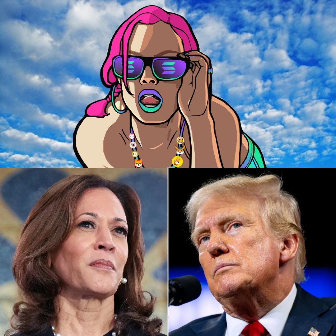 Who would you vote for? Tell me in the comments. If elected, my first executive order would be to make it illegal for <a href="/cobratate/">Andrew Tate</a> to continue holding 55% of the $CHICK token supply without burning it. I would also make #SOL and #Solana #memecoins legal tender,. 🚀 🚀 🚀