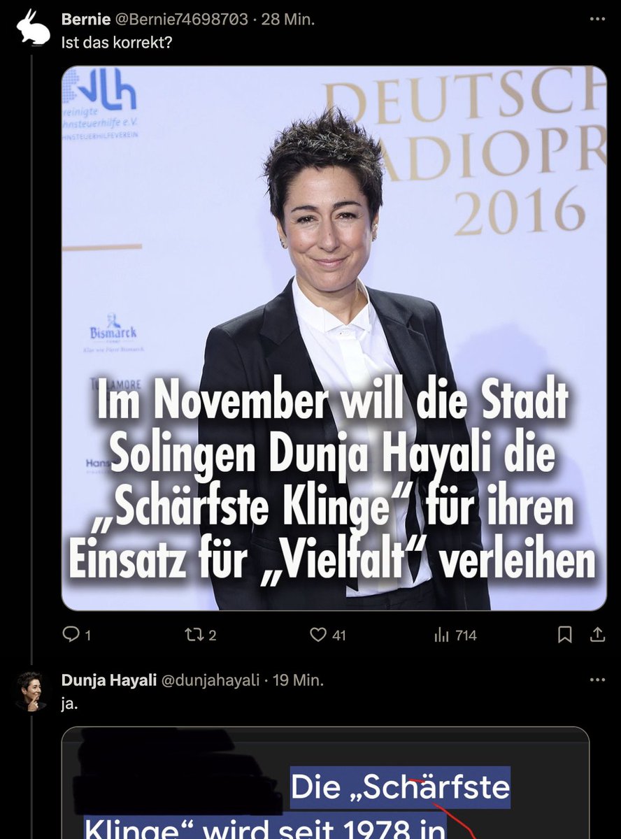 JaBiNeDa's tweet image. Kein Meme!
#Solingen