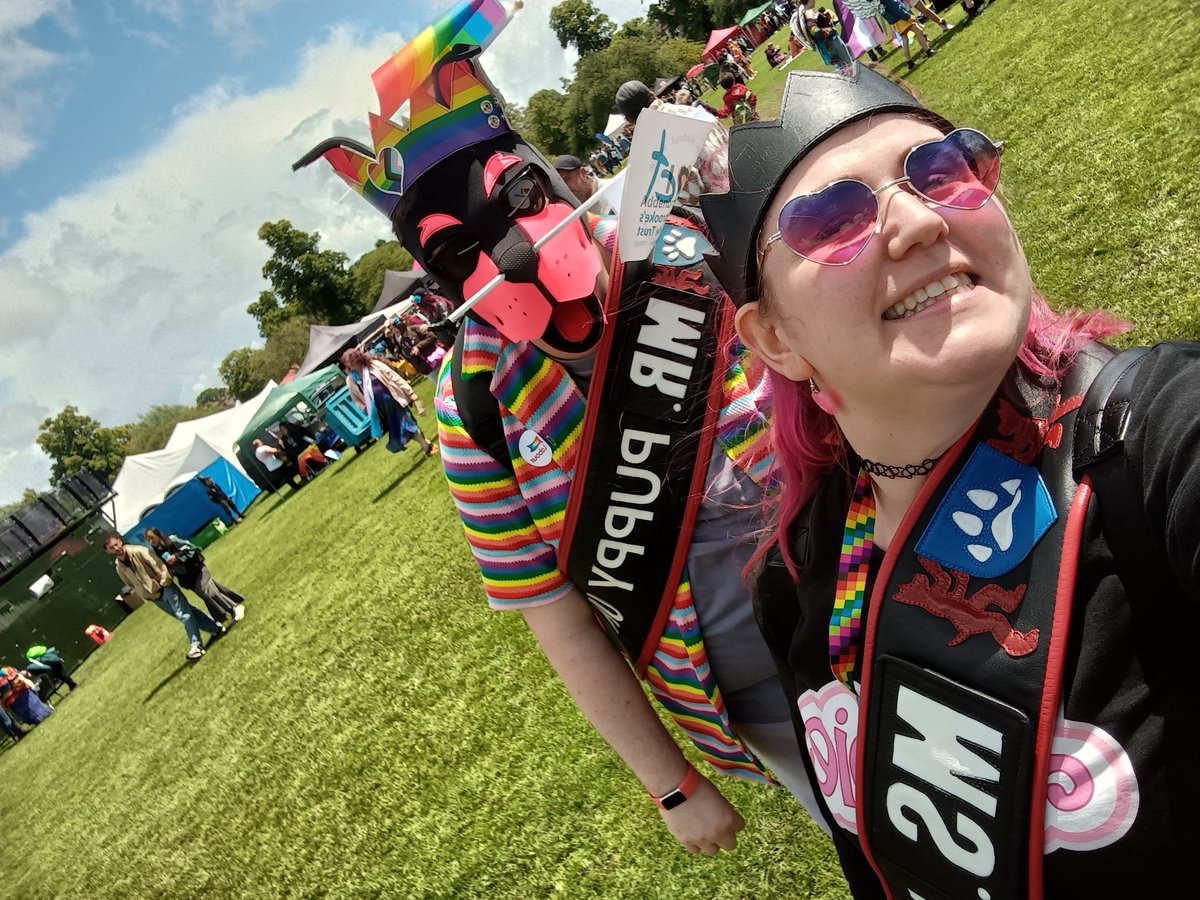 Happy birthday <a href="/PupXtra/">PupXtra</a> look after all the pups at Manchester Pride 🙌🏻