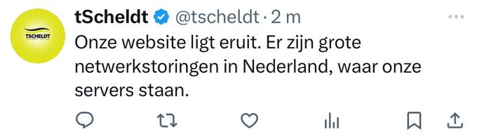 FiVanOverbeke's tweet photo. Eigen volk eerst, maar wel servers huren in Nederland.
#tScheldt #VlaamsBlok #VlaamsBelang https://t.co/jAGTRNucz6