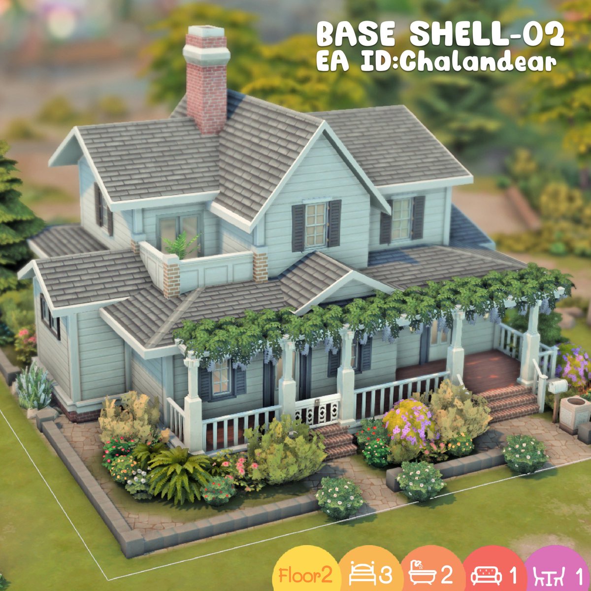 Chalandear's tweet photo. 🏡Base Shell (Nocc) 1-4
📌Shell Only.
🌻EA ID:Chalandear
#Thesims #Thesims4 #เดอะซิมส์4 #ShowUsYourBuilds #เดอะซิมส์4ภาคหลัก #บ้านเดอะซิมส์4ภาคหลัก #BasegameHouse #Chalanbuildhouse2024 #Chalandear https://t.co/pmVN00GSzJ