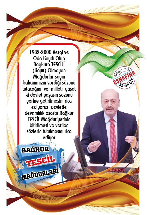 tescil_m's tweet photo. @BagKur34 @ma_cenkci @tgrthabertv @ErcanSeki 100yıllık Cumhuriyet Tarihinin En Büyük haksızlığı Vergisini Ödemiş #TESCİLİ Verilmeyip Mağdur Olmuş, Hakkı #Gasp Edilmiş esnafa yapılmıştır. @RTErdogan @eczozgurozel @dbdevletbahceli @isikhanvedat @leylasahinusta @memetsimsek @huseyin_alpay_ #BağkurTESCİLÇözümBekliyor https://t.co/kpaqhlQEs0