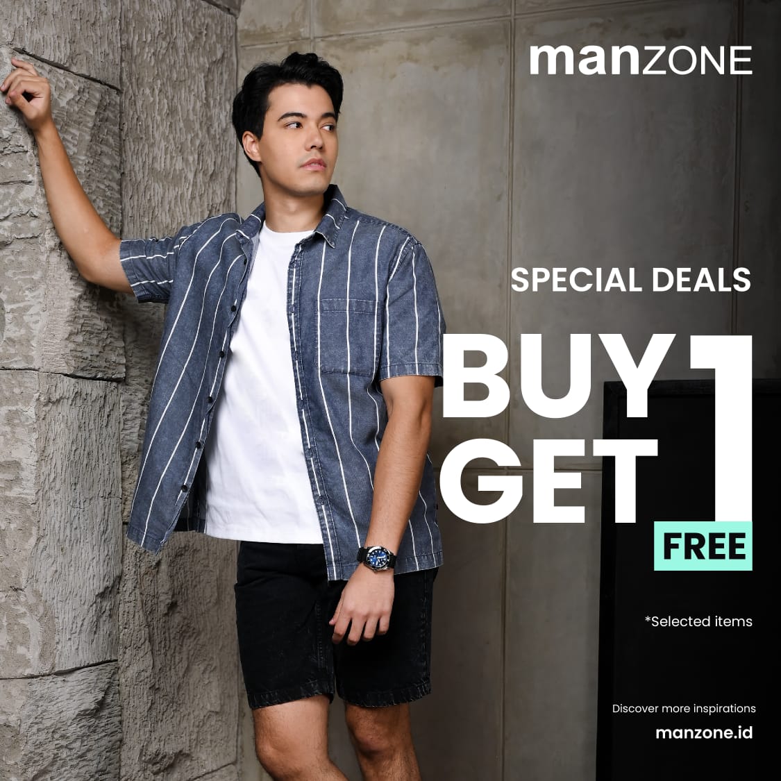 PondokIndahMall's tweet photo. Elevate your look this season with Manzone! 🔥🔥
Enjoy Buy 1 Get 1 Free for selected items for a very limited time only.
Visit @manzoneofficial now at Manzone at Pondok Indah Mall 2 Lt. 1!
T&C Apply
#Manzone https://t.co/BdLlVcMshK