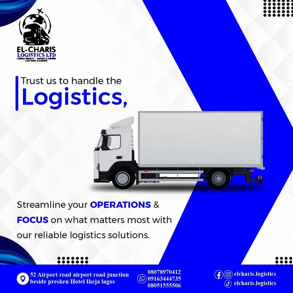 Fabulous__Jr's tweet photo. Ship with confidence! @Elcharislogist provides top-notch cargo and freight services with the best rates for delivery to Canada, USA, UK, and more. #ElcharisLogistics https://t.co/lPH7ORn2Fp