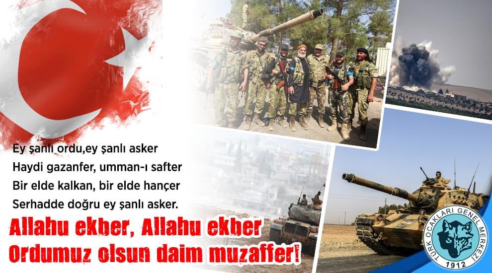 Fırat Kalkanı Harekatı’nın yıl dönümünde vatanımız ve aziz Türk Milleti için şehadete eren kahraman askerlerimize Allah’tan rahmet diliyoruz.