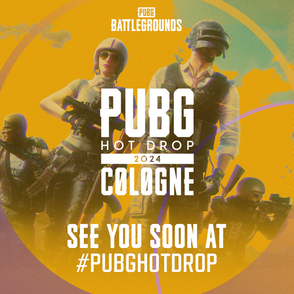 PUBG's tweet photo. It's #PUBGHOTDROP day! 🪂🪂🪂

See you in Cologne, and don't forget to use the hashtag to share your experience! https://t.co/8h2IYz2Qvb