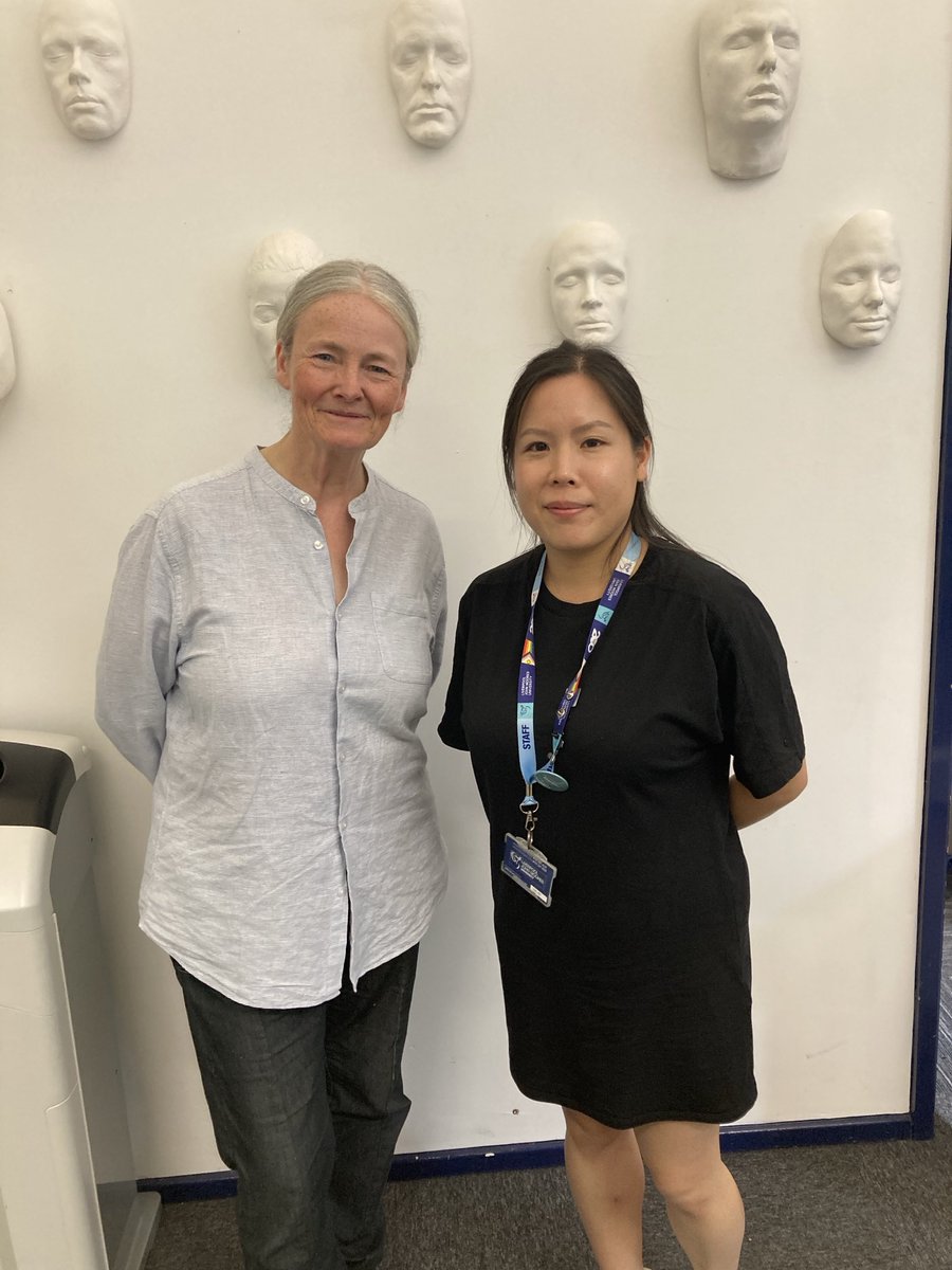monmorley's tweet photo. A privilege to meet with Dr Jessica Liu, part of Prof Wilkinson’s team @FaceLabLJMU. Playing a very significant part in the project to animate King Richard III ‘s face with the sound of his words, in his pronunciation #tenyears #facialreconstruction #originalpronunciation https://t.co/TUym1zDZ8J