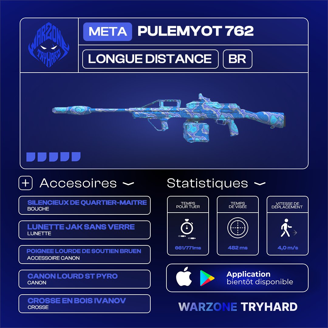 WZ_Tryhard's tweet photo. 🚨TOP 3 META LONGUE DISTANCE🚨

🏆Juste ici le classement des meilleures armes long range sur #Warzone. 

🗂Ce classement est surtout valable en BR car les armes ci-dessous sont moins mobile que la moyenne mais peuvent très bien convenir au mode résurgence en adaptant la classe ou votre gameplay. 

📝Dites moi en commentaire quel est votre classement des armes de longue distance. 

#cod #WZsaison5reloaded