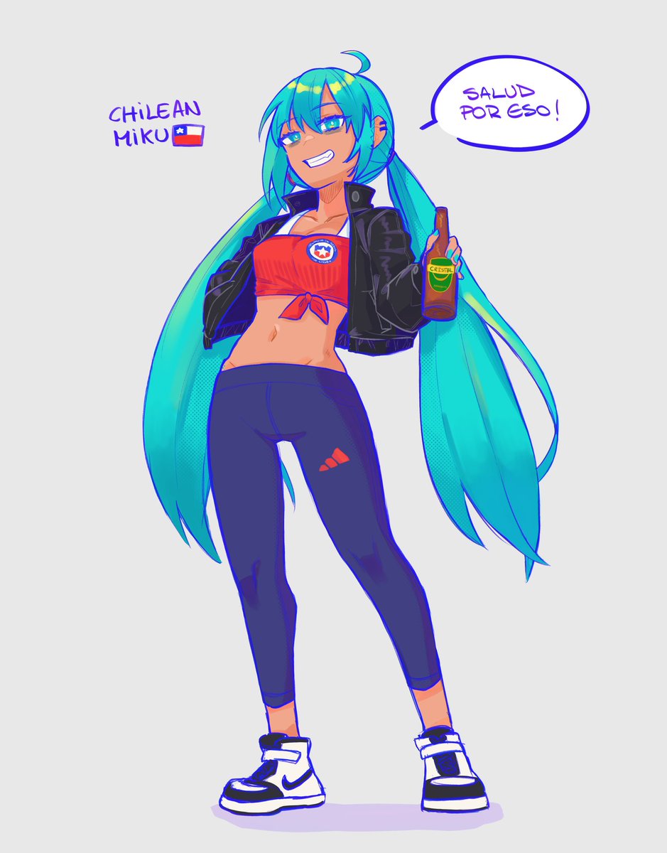 omg is chilean miku! 🇨🇱