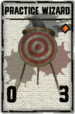 Today's #Inscryption card is: The Practice Wizard.