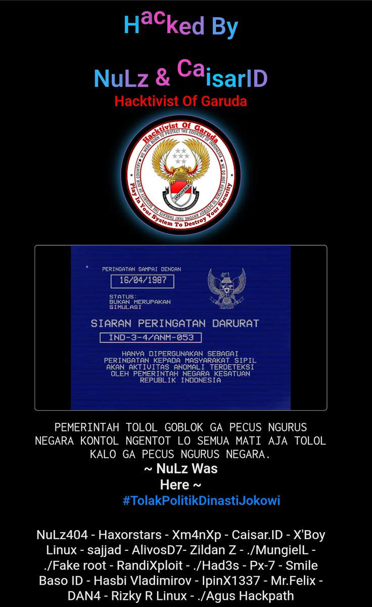 Website simbakda sulsel telah kami retas! 
#TolakPolitikDinastiJokowi
#KawalPutuskanMK
#BATALKANbukanDITUNDA
#BahlilPemecahBelah
#hackerindonesia
#Anis
<a href="/aingriwehuy/">heulaaluhe</a>
<a href="/CyberHansip86/">Komandan Hansip™🇲🇨🇵🇸</a>
<a href="/Ndons_Back/">TheNdons 💛☘️</a>
simbakda.sulselprov.go.id/data/img202408…