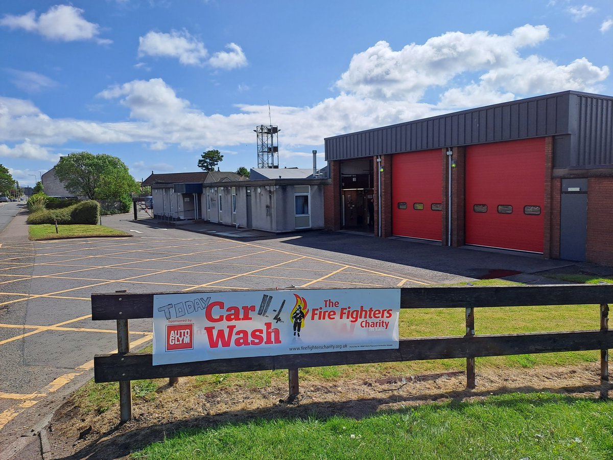 Methil Community Fire Station's Fire Fighters Charity Car Wash is today between 11am and 4pm. Not doing anything, feel free to come along have your car washed in aid of a great charity! See you all there.